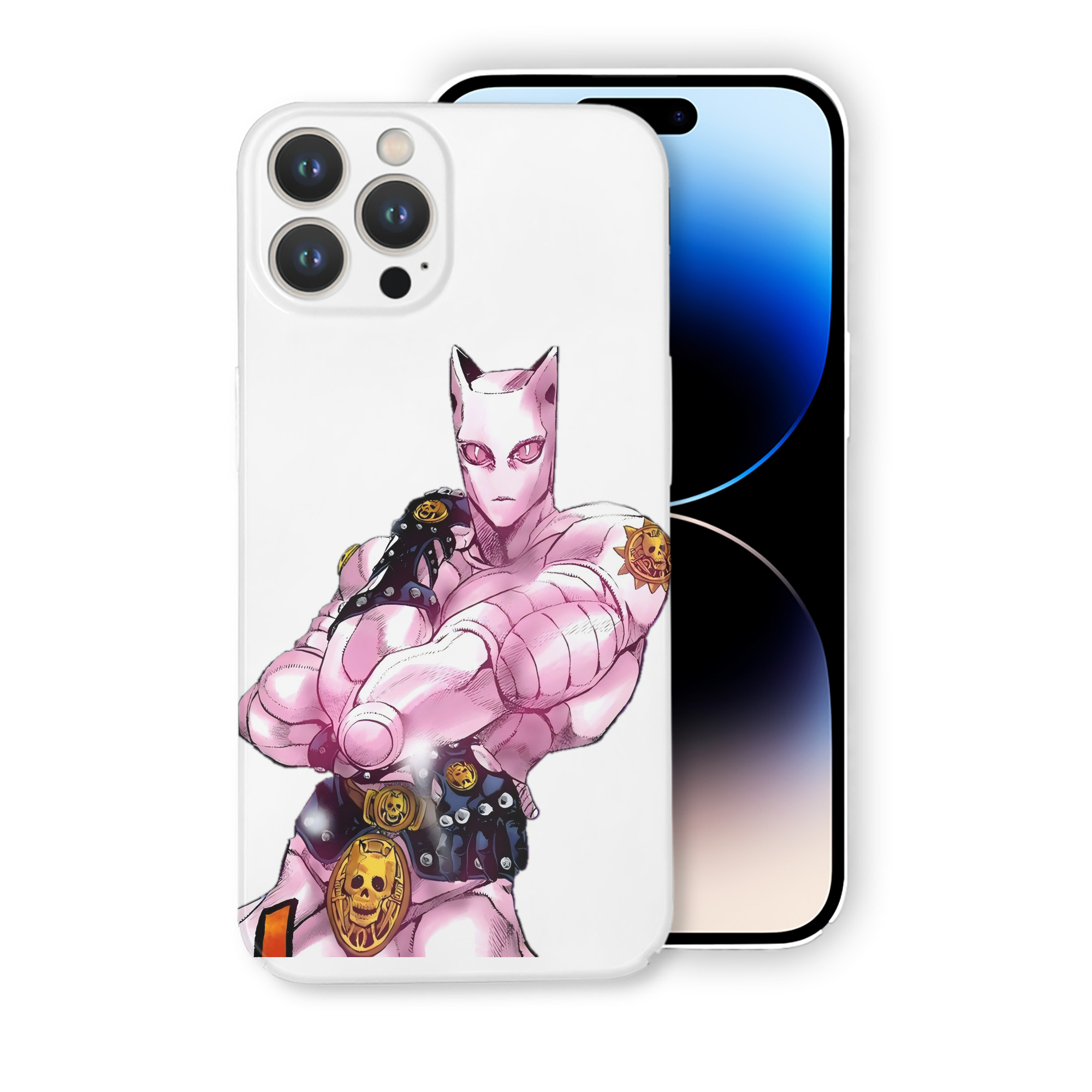 （画像用） ジョジョの奇妙な冒険 きら よしかげ JoJo's Bizarre Adventure Kira Yoshikage 【iPhone 14シリーズ対応】ハードケース